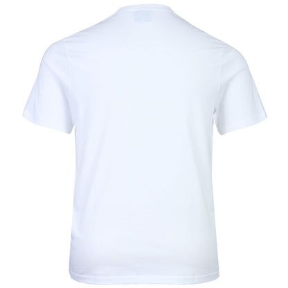 Lyle & Scott Plus Size Stripe Pocket T-Shirt White