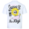Lyle & Scott Plus Size Sunnie's Pool Bar T-Shirt White