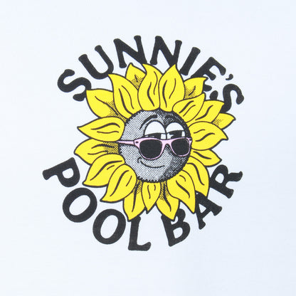 Lyle & Scott Plus Size Sunnie's Pool Bar T-Shirt White