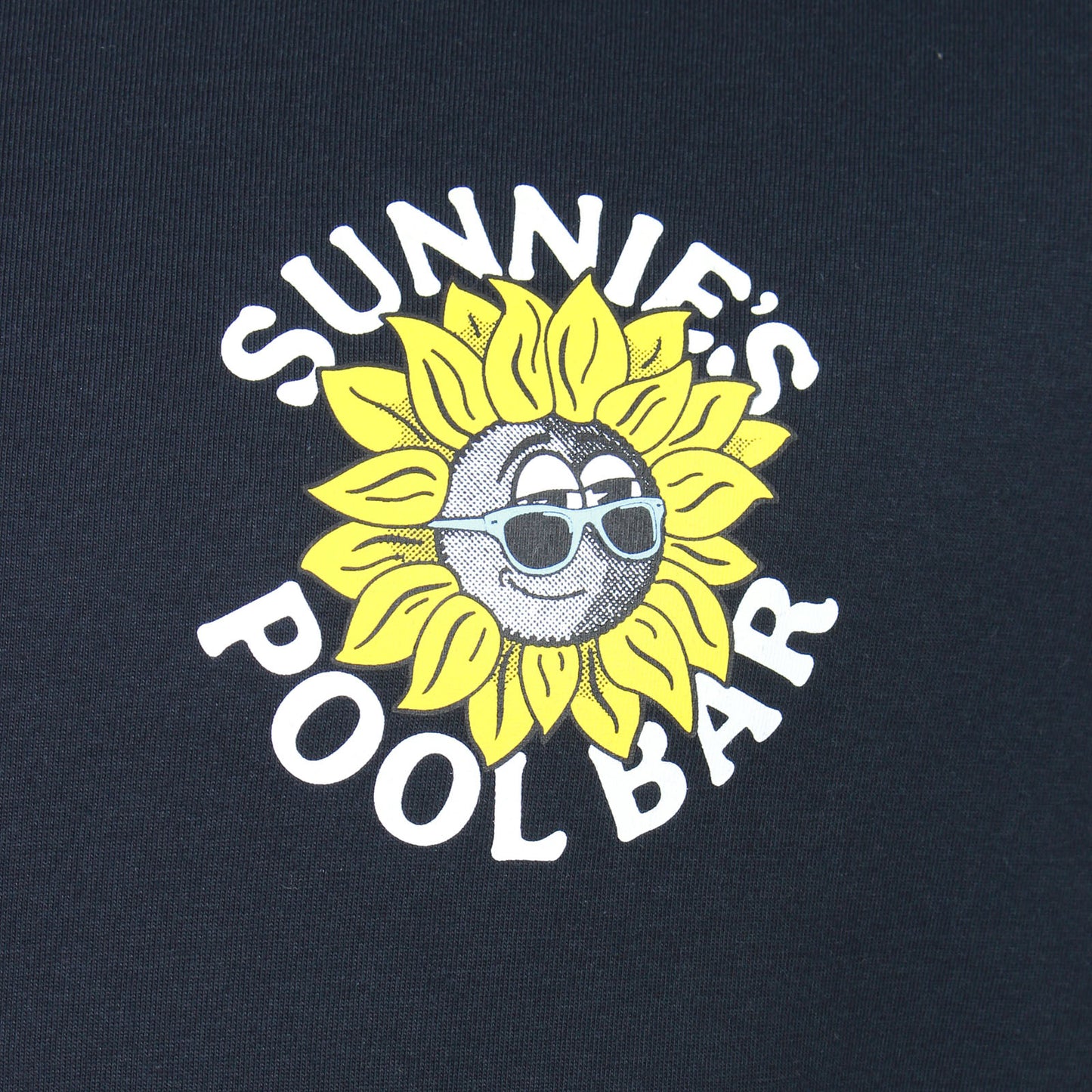 Lyle & Scott Plus Size Sunnie's Pool Bar T-Shirt Dark Navy