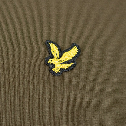 Lyle & Scott Plus Size Plain T-Shirt Olive