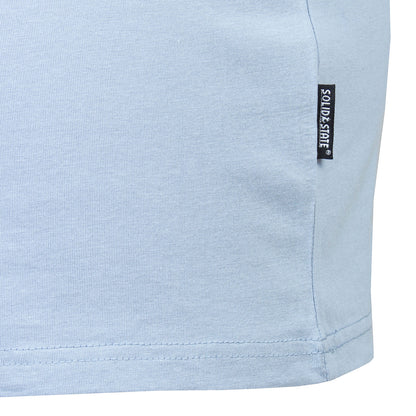 Solid State Plus Size No One Cares (Back Print) T-Shirt Denim
