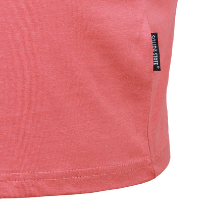 Solid State Plus Size Blue Eye Monkey T-Shirt Coral