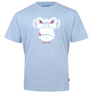 Solid State Plus Size Red Eye Monkey T-Shirt Denim