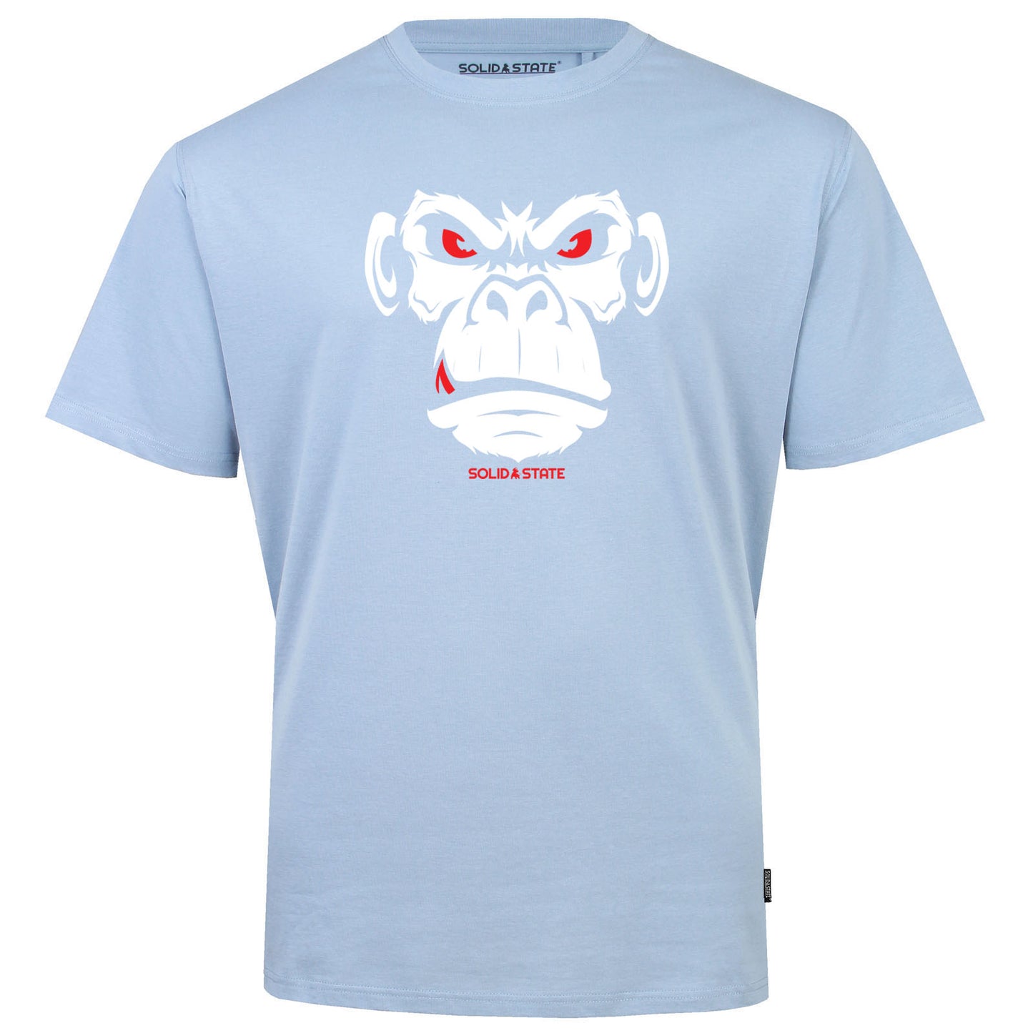 Solid State Plus Size Red Eye Monkey T-Shirt Denim