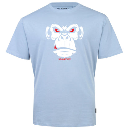 Solid State Plus Size Red Eye Monkey T-Shirt Denim