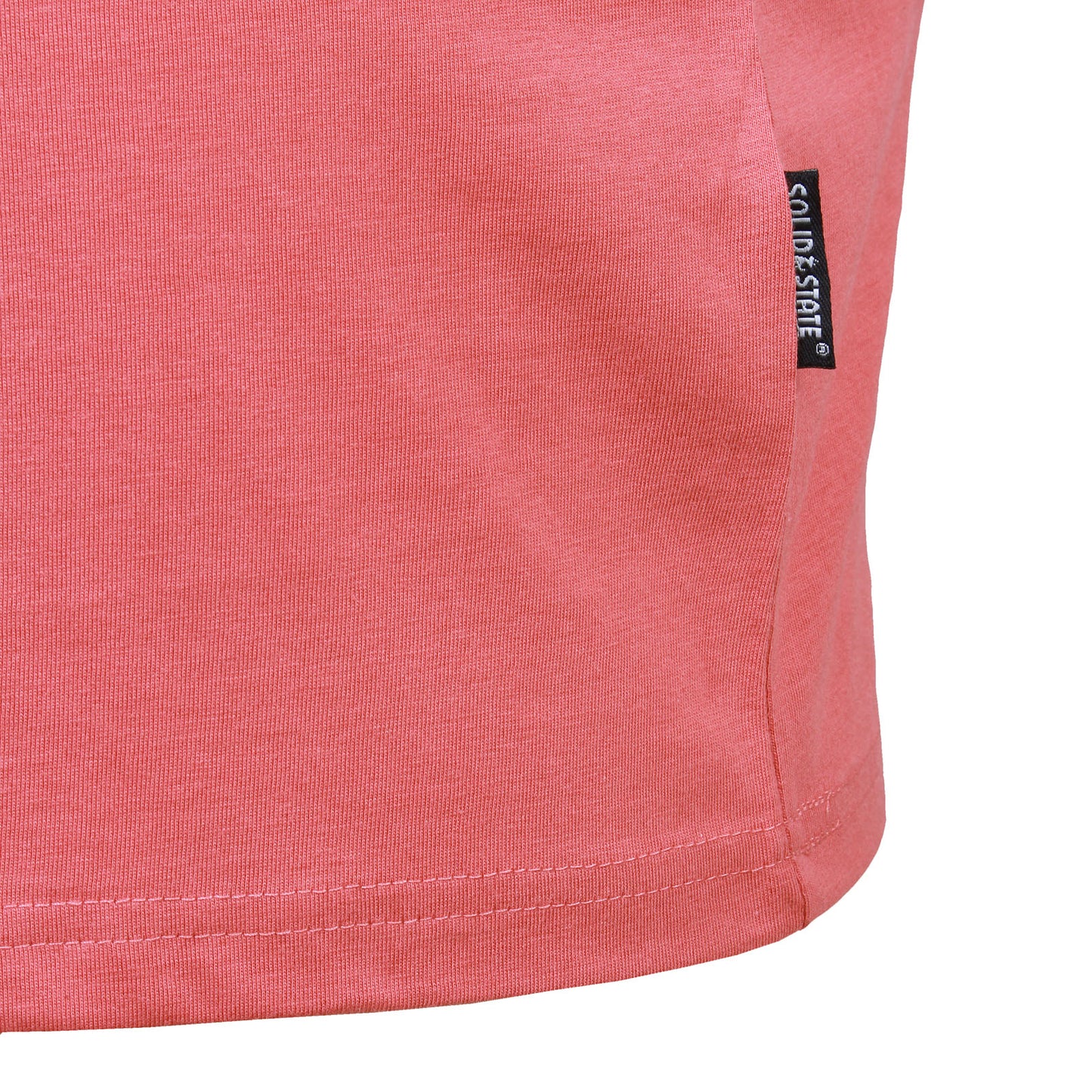 Solid State Plus Size Surfing Time T-Shirt Coral