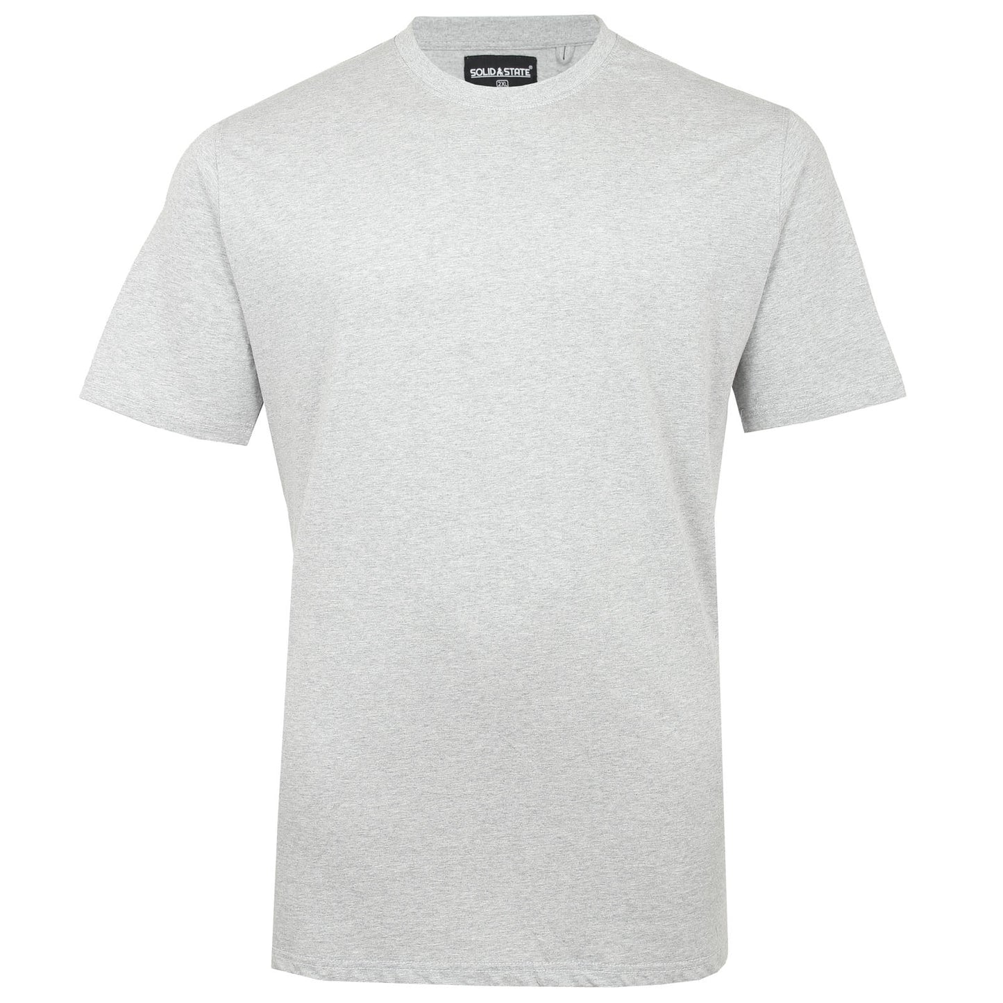Solid State Plus Size It Is What It Is (Back Print) T-Shirt Grey Marl