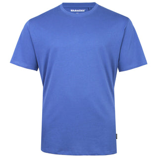 Solid State Plus Size Street Rebelion (Back Print) T-Shirt Blue