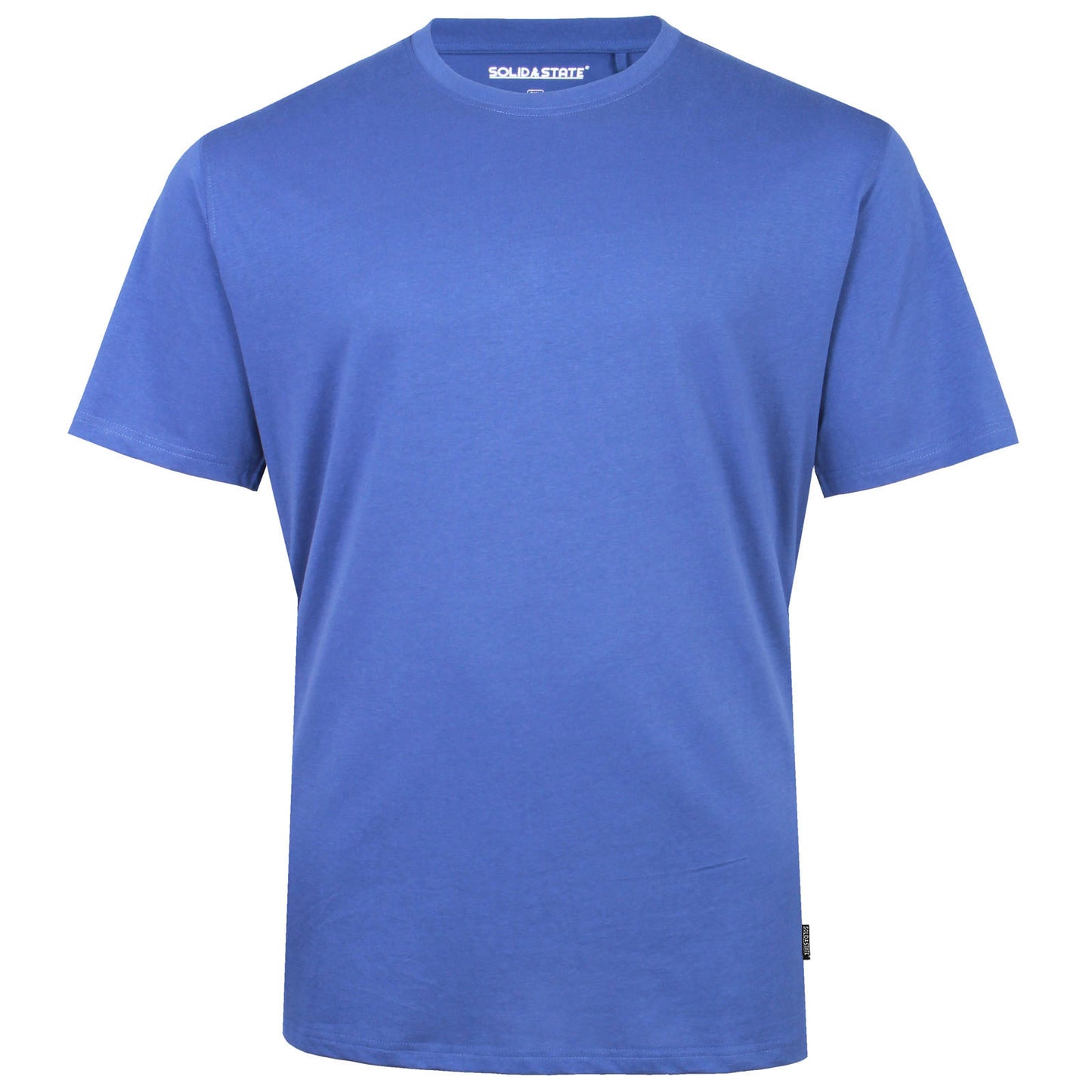 Solid State Plus Size Street Rebelion (Back Print) T-Shirt Blue