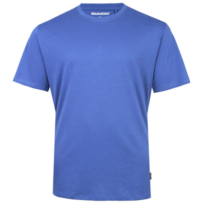 Solid State Plus Size Street Rebelion (Back Print) T-Shirt Blue