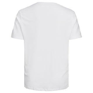 Jack & Jones Plus Size Corp Large Logo T-Shirt White