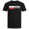 Jack & Jones Plus Size Corp Play Logo T-Shirt Black