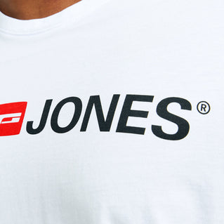 Jack & Jones Plus Size Corp Logo T-Shirt White