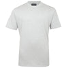 Solid State Plus Size Plain Premium Weight T-Shirt Grey Marl