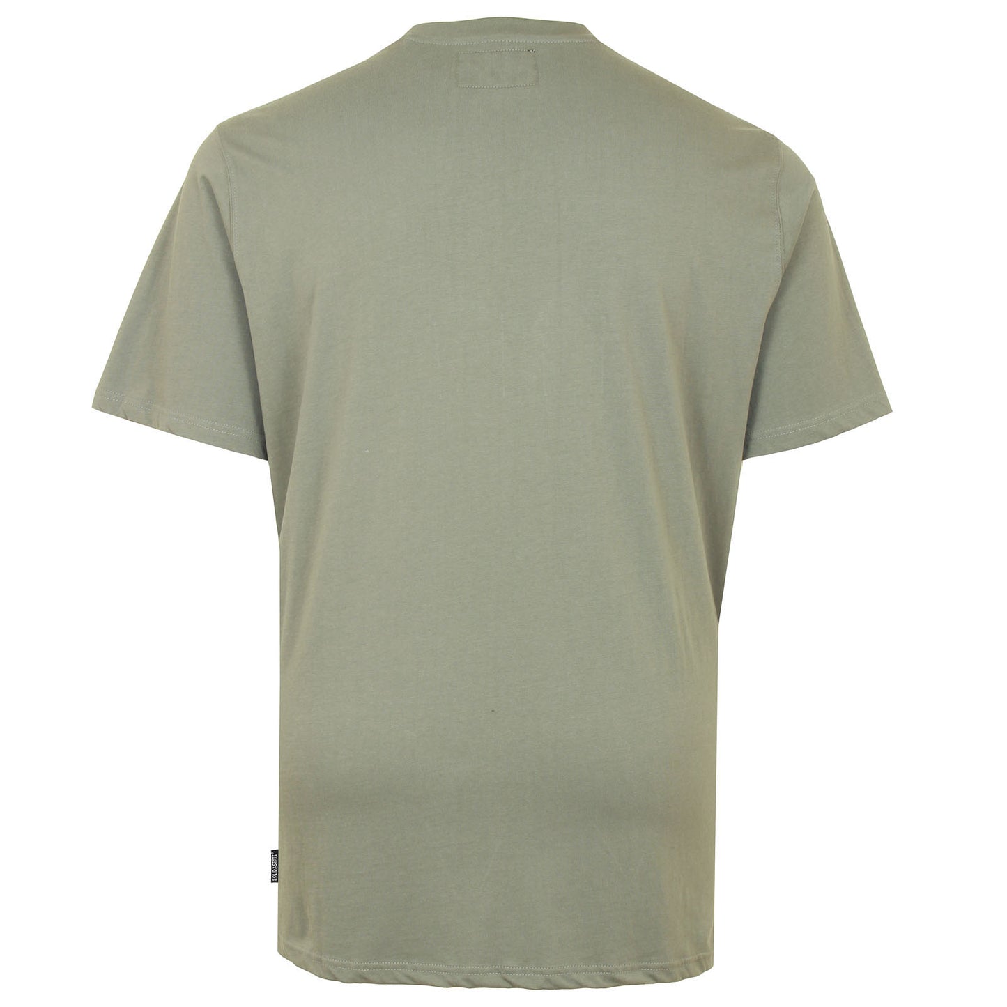Solid State Plus Size Plain Premium Weight T-Shirt Khaki