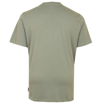 Solid State Plus Size Plain Premium Weight T-Shirt Khaki