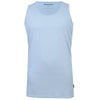 Solid State Plus Size Plain Muscle Vest Denim