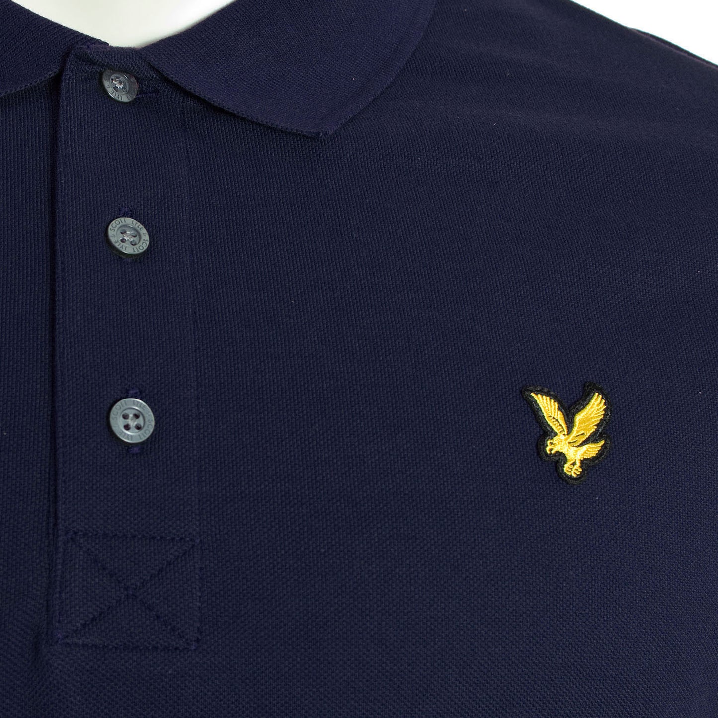 Lyle & Scott Plus Size Polo Shirt Navy
