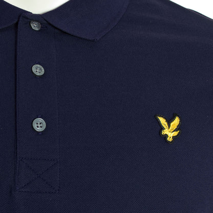 Lyle & Scott Plus Size Polo Shirt Navy