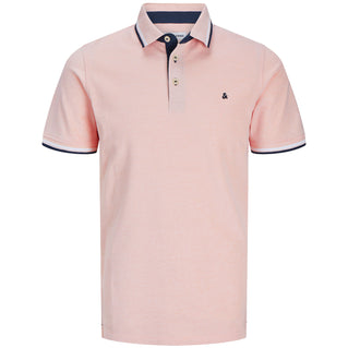 Jack & Jones Plus Size Paulos Polo Peach Parfait