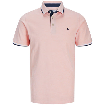 Jack & Jones Plus Size Paulos Polo Peach Parfait