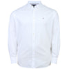 Tommy Hilfiger Plus Size Th Flex Regular Fit Long Sleeve Shirt White