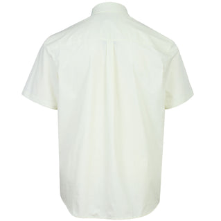 Lyle & Scott Plus Size Plain Poplin Short Sleeve Shirt Soft Matcha