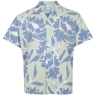 Jack & Jones Plus Size Bla Palma Resort S/S Shirt Green Tint