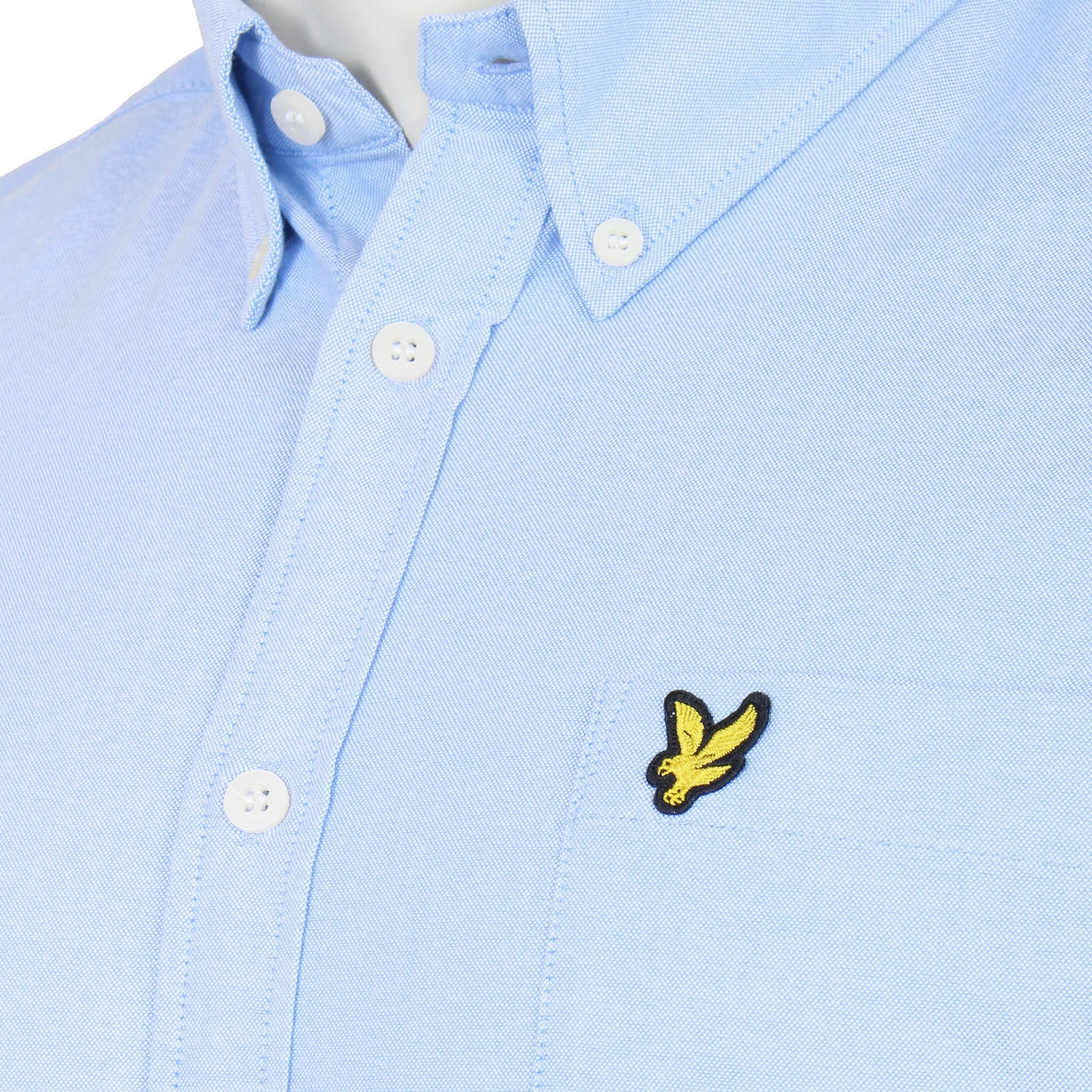 Lyle & Scott Plus Size Oxford Long Sleeve Shirt Riviera