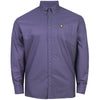 Lyle & Scott Plus Size Plain Oxford Long Sleeve Shirt Graystone
