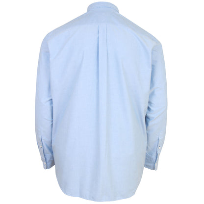 Tommy Hilfiger Plus Size Solid Heritage Oxford L/S Shirt Blue