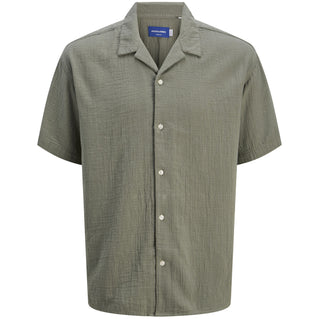Jack & Jones Plus Size Easter Patras Resort Shirt Mulled Basil