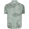 Jack & Jones Plus Size Jepp Aop Resort Shirt Iceberg Green