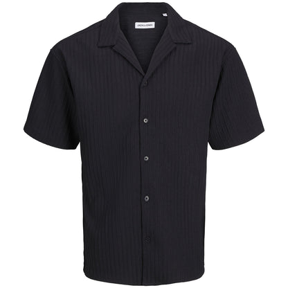 Jack & Jones Plus Size Massimo Resort Shirt Black