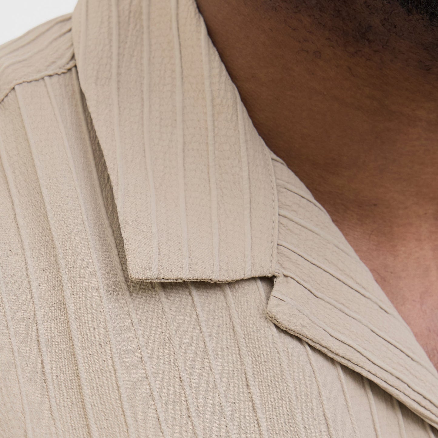 Jack & Jones Plus Size Massimo Resort Shirt Oxford Tan