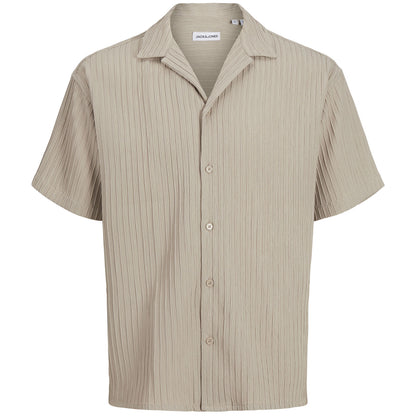 Jack & Jones Plus Size Massimo Resort Shirt Oxford Tan