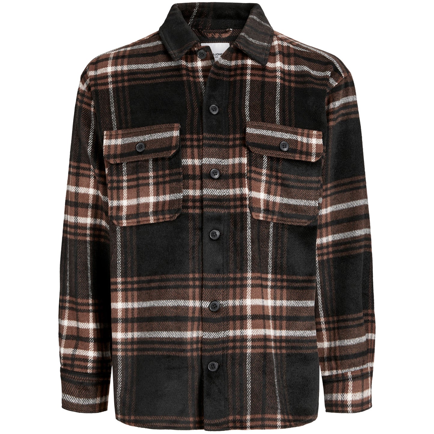 Jack & Jones Plus Size Bradley Ollie L/S Overshirt Monks Robe
