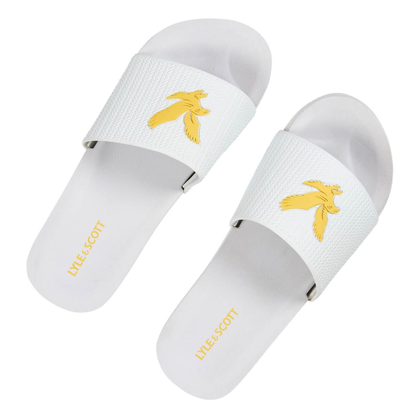 Lyle & Scott Men's Easy Sliders White