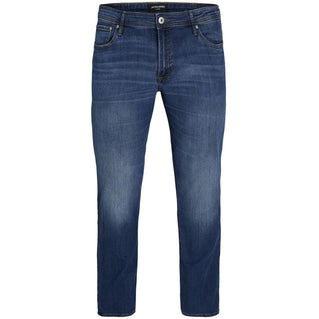 Jack & Jones Plus Size Tim Original Slim Straight Jeans Blue
