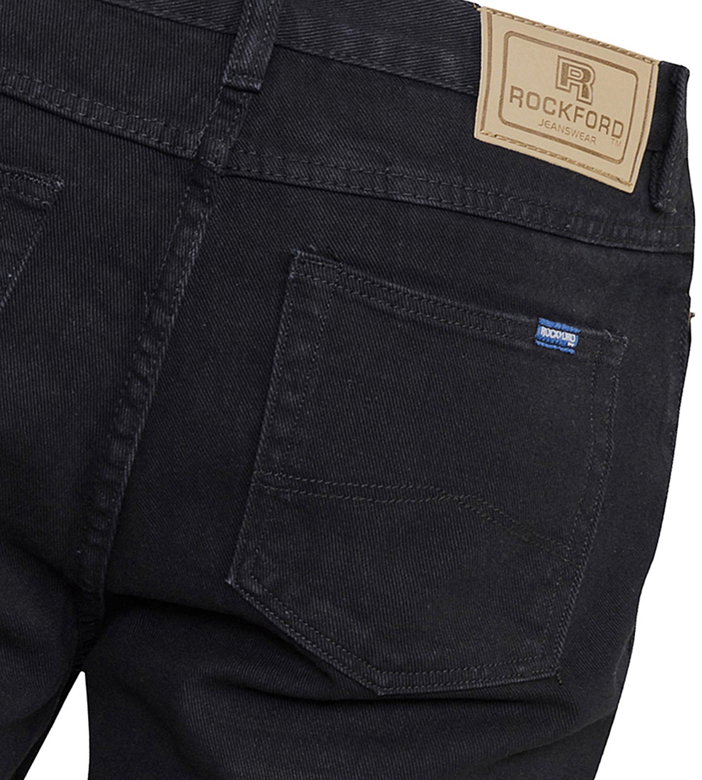 Rockford Plus Size Comfort Fit Jeans Black