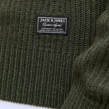 Jack & Jones Plus Size Pannel Plain Crew Knitwear Duffel Bag