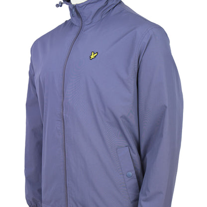 Lyle & Scott Plus Size Zip Through Hooded Jacket Graystone