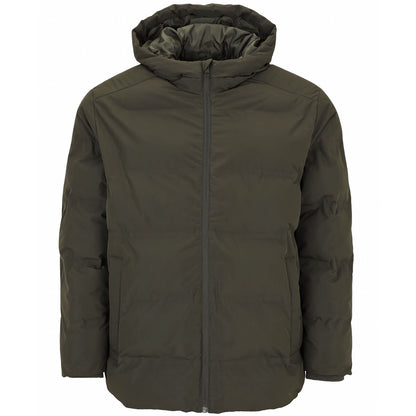 Jack & Jones Plus Size Soho Puffer Hooded Jacket Rosin