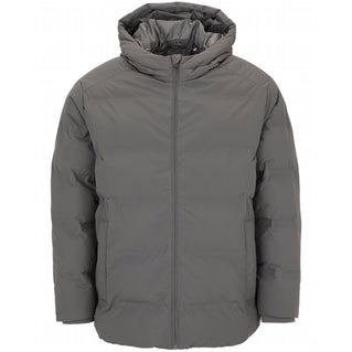 Jack & Jones Plus Size Soho Puffer Hooded Jacket Castlerock