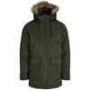 Jack & Jones Plus Size Charlie Detachable Faux Fur Trim Parka Rosin