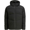 Jack & Jones Plus Size Global Puffer Jacket Black