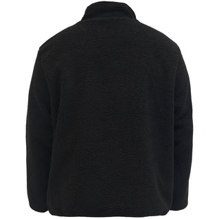 Jack & Jones Plus Size Norrebro Teddy Jacket Black