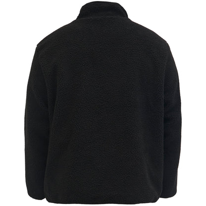 Jack & Jones Plus Size Norrebro Teddy Jacket Black