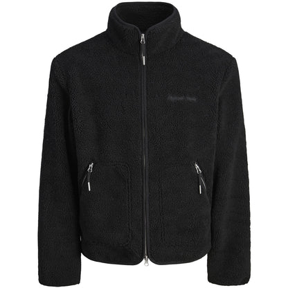 Jack & Jones Plus Size Norrebro Teddy Jacket Black